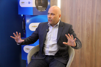 Oswaldo León, Country Manager de General Motors en Ecuador.