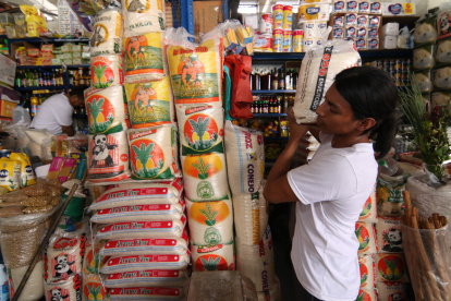 El precio del quintal del arroz sigue subiendo en Ecuador.