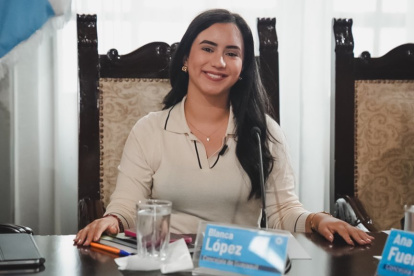 Blanca López llegó al Municipio de Guayaquil en mayo de 2023, cuando tenía 23 años.