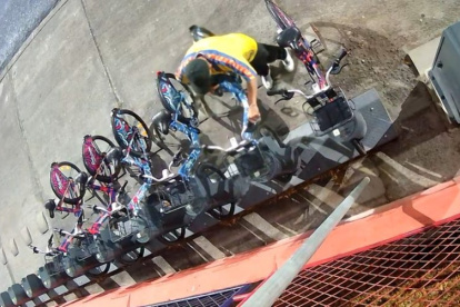 Tres bicicletas y componentes de una estación de QuitoBici resultaron afectados por un acto vandálico registrado el 27 de septiembre en La Ofelia.