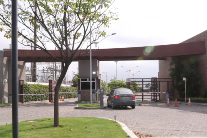 En esta garita, los secuestradores atacaron a los guardias para llevarse a las víctimas.