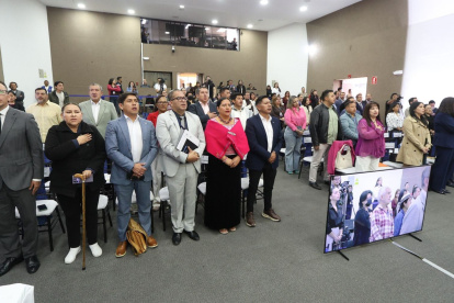 El CNE realizó el sorteo del orden de grabación y pautaje en medios de las 65 candidaturas al CPCCS.