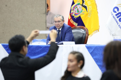 José Cabrera es el presidente del Consejo Nacional Electoral.