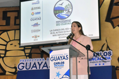 Ana María Gallardo, viceprefecta del Guayas