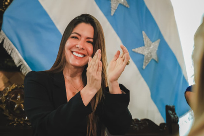La alcaldesa (s) de Guayaquil, Tatiana Coronel.