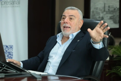Juan Carlos Navarro, presidente de la Federación de Cámaras de Industrias del Ecuador.