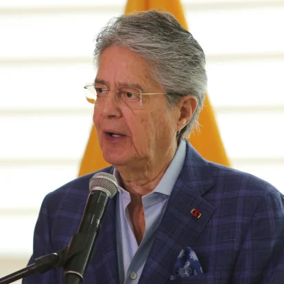 El expresidente de Ecuador, Guillermo Lasso.