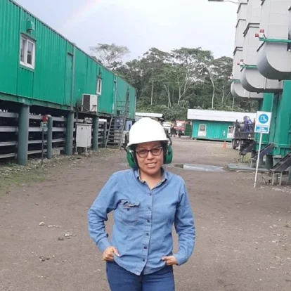 Gabriela Toazo, ingeniera de Celec-Termopichincha, asegura que su participación en los contratos a Progen fue exclusivamente técnica. Hoy enfrenta una orden de prisión preventiva.