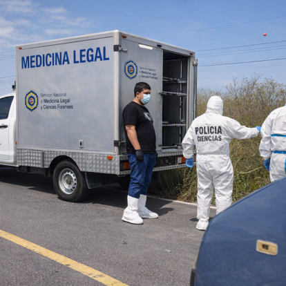 El hallazgo de los dos cuerpos en la vía a los Baños Termales alarmó a los comuneros