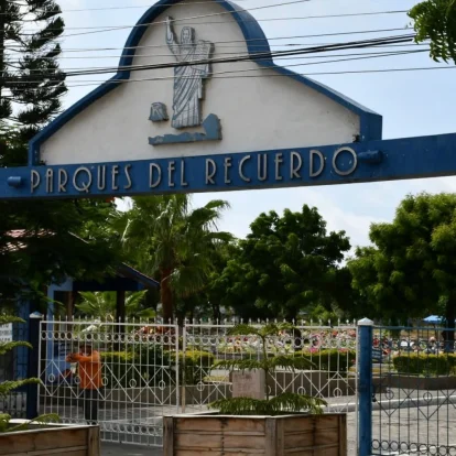 Imagen referencial del cementerio donde fue sepultado el hermano de alias Fito