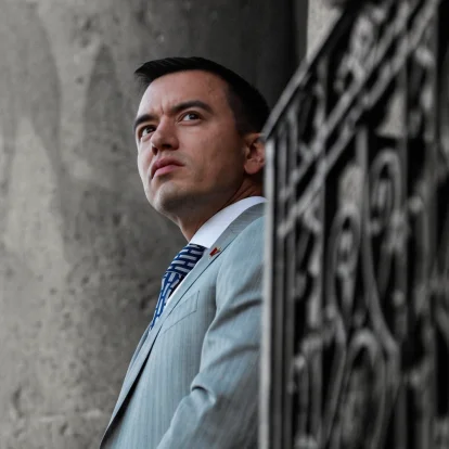 El presidente Daniel Noboa ha enfrentado el debate esta semana de por qué no considera que se vive en 
