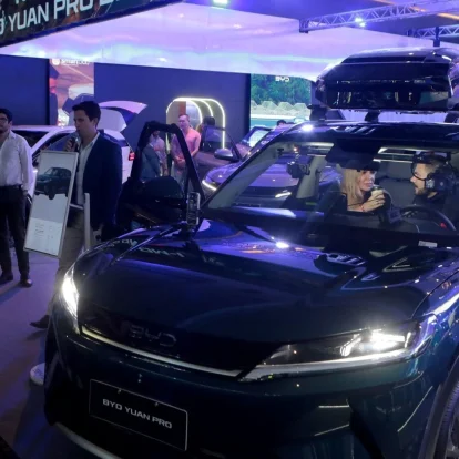 El BYD Yuan Pro lidera ampliamente el mercado de vehículos eléctricos en Ecuador.