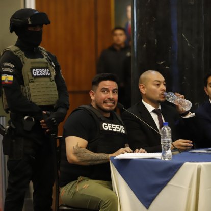Daniel Salcedo es uno de los siete procesados por el asesinato del candidato presidencial Fernando Villavicencio.