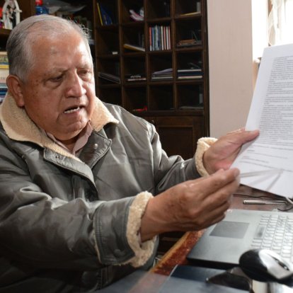 Henry Llanes, representante del Frente por un Nuevo IESS.