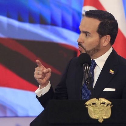 El presidente de Colombia, Abelardo De la Espriella.