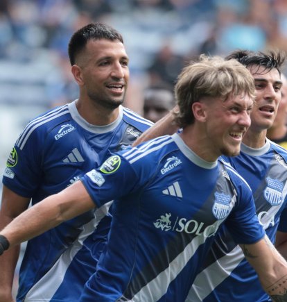 Luca Klimowicz fue una locura en Emele, hizo dos goles.