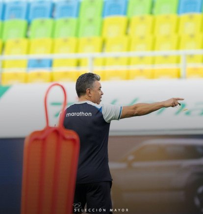 Marcelo Gallardo entrenador de Ecuador y su primer partido con la Tri.