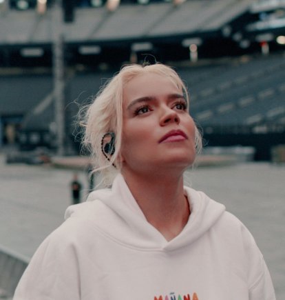 Karol G para su documental de Mañana será bonito.