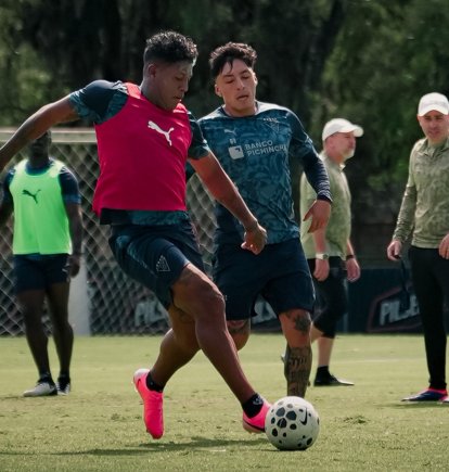Los jugadores de Liga de Quito realizan una mini pretemporada.