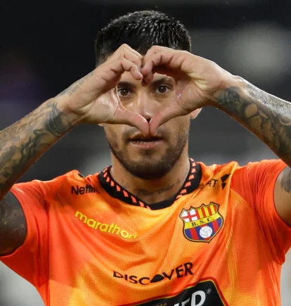 Milton Céliz le anotó a Botafogo en la Copa Libertadores 2026.