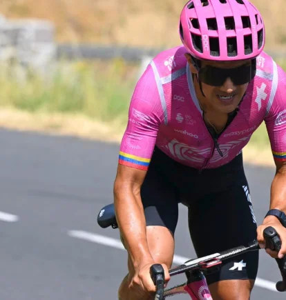 El ecuatoriano Richard Carapaz en el Tour de Francia 2026.