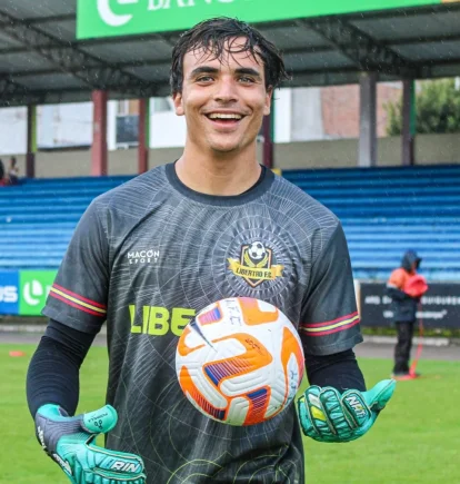 Eduardo Bores, nuevo arquero de Emelec para la presente temporada.