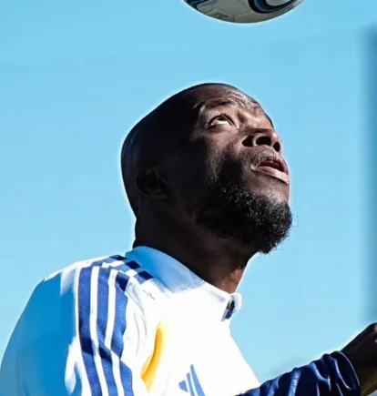 Enner Valencia durante una de sus primeras sesiones de entrenamiento con Boca Juniors en Argentina.