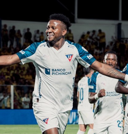 Ante Mirassol, Michael Estrada marcó su octavo gol en los últimos seis partidos que Liga de Quito disputó entre LigaPro, Copa Ecuador y Copa Libertadores.