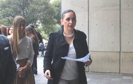 Dora Ordóñez, secretaria anticorrupción.