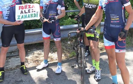 Ciclistas Zanardi Siena Italia