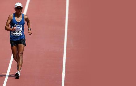 Andrés Chocho se consagró en varias pruebas internacionales. La más importante se dio en  los Juegos Bolivarianos 2018.