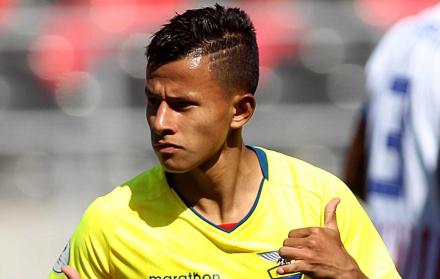 Jordan Rezabala, jugador de la Selección Sub 20.