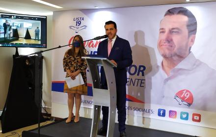 Candidato- Andrade- Unión- Ecuatoriana