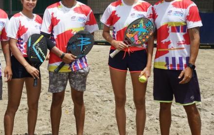 Ecuador beach tennis selección
