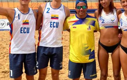 voleibol playa Ecuador Mundial U19