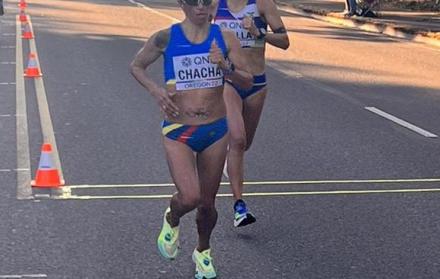 Paola Bonilla Rosa Chacha maratón femenina