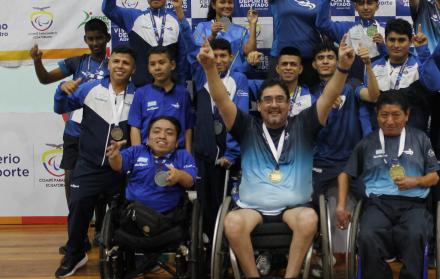 Guayas tricampeón Juegos Nacionales de Deporte Adaptado