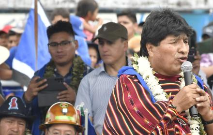 Expresidente de Bolivia, Evo Morales.