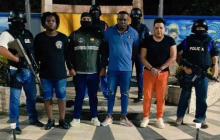 Los antisociales fueron capturados por agentes policiales.