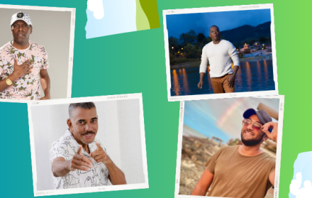 Hansel Camacho, Antonio Cartagena, Jorge Leo y Paolo Plaza, los duros del Pacífico, protagonistas de Viva la salsa, segunda parte.
