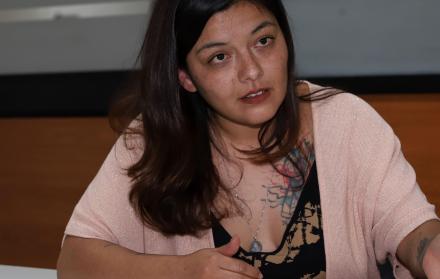 Amanda Villavicencio dice que está decepcionada de quienes llegaron a la Asamblea “sobre la sangre” de Fernando Villavicencio.