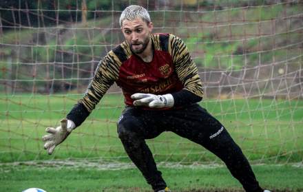Ignacio de Arruabarrena, arquero uruguayo de Barcelona SC.