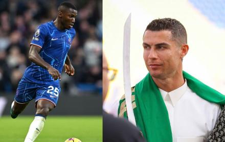 Moisés Caicedo y Cristiano Ronaldo juntos una buena posibilidad.