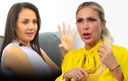 Marcela Aguiñaga y Susana González