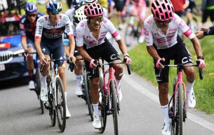 Richard Carapaz, EF Education-EasyPost, ciclismo, Giro de Italia, en vivo, etapa 18, Corsa Rosa
