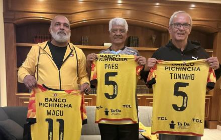 Magú, Pepe Paes y Toninho Vieira