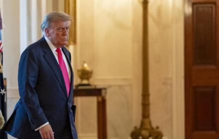 El presidente de Estados Unidos, Donald Trump.