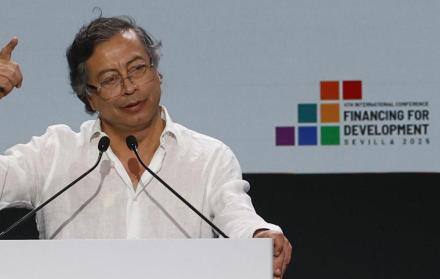El presidente de Colombia, Gustavo Petro