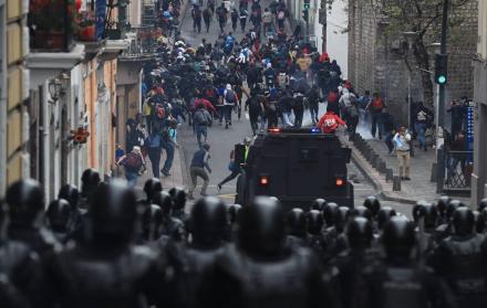 Protestas en Quito, Ecuador