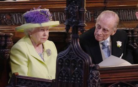 Reina Isabel II y Felipe